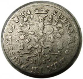 Picture 2 for: Ort 1684 Fryderyk Wilhelm I Księstwo Pruskie Królewiec