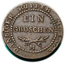 Picture for: Grosz 1809 Wolne Miasto Gdańsk