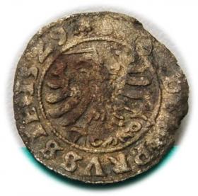 Picture 2 for: Schilling 1529 Sigismund I the Old Prussia Torun