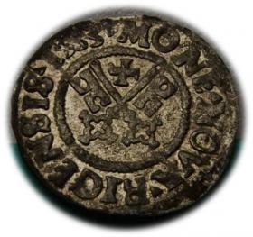 Picture for: Szeląg 1533 Walter von Plettenberg, Zakon Kawalerów Mieczowych, Ryga