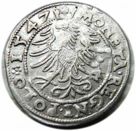 Picture 2 for: Grosz 1547 Zygmunt I Stary Kraków