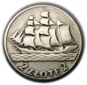 Picture for: 2 złote 1936 Żaglowiec, Warszawa