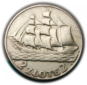 Picture for: 2 złote 1936 Żaglowiec, Warszawa