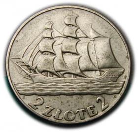 Picture for: 2 złote 1936 Żaglowiec, Warszawa