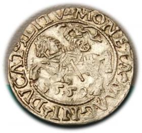 Picture for: Półgrosz 1559 Zygmunt II August Wilno