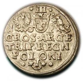 Picture 2 for: Trojak 1623 Zygmunt III Waza Kraków