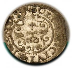 Picture 2 for: Schilling 1595 Sigismund III Vasa Riga
