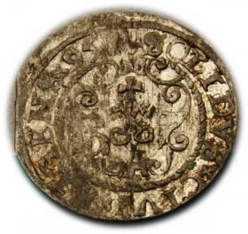 Picture 2 for: Szeląg 1595 Zygmunt III Waza Ryga