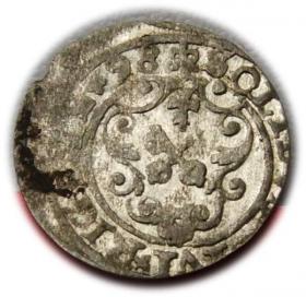 Picture 2 for: Szeląg 1598 Zygmunt III Waza Ryga