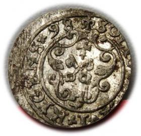 Picture 2 for: Szeląg 1598 Zygmunt III Waza Ryga
