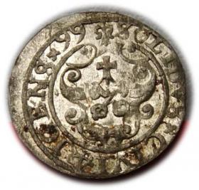 Picture 2 for: Szeląg 1599 Zygmunt III Waza Ryga