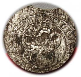 Picture 2 for: Szeląg 1601 Zygmunt III Waza Ryga