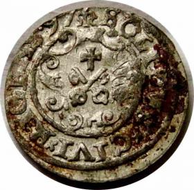 Picture 2 for: Szeląg 1597 Zygmunt III Waza Ryga