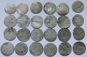 Picture for: Set of 24 half groschen Sigismund I the Old  Alexander Jagiellon
