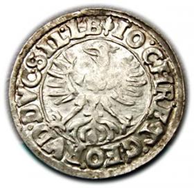 Picture 2 for: 3 kreuzer 1618 John Christian George Rudolf Duchy of Brzeg  Legnica  Wolow Zloty Stok