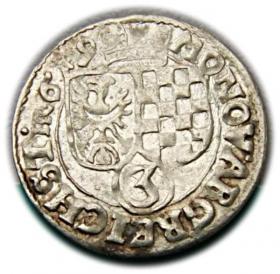 Picture for: 3 kreuzer 1619 John Christian George Rudolf Duchy of Brzeg  Legnica  Wolow Zloty Stok