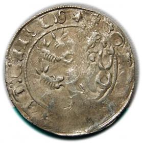 Picture 2 for: Prague groschen John the Blind Bohemia Kutna Hora