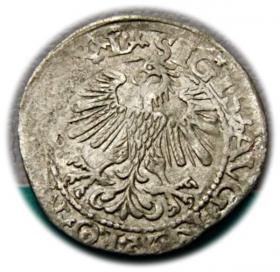 Picture 2 for: Półgrosz 1560 Zygmunt II August Wilno