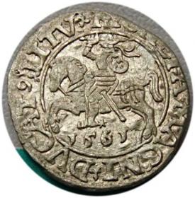 Picture for: Półgrosz 1561 Zygmunt II August Wilno