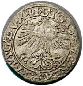 Picture 2 for: Półgrosz 1561 Zygmunt II August Wilno