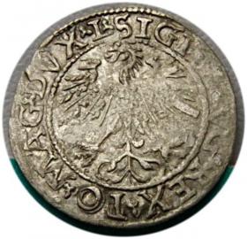 Picture 2 for: Półgrosz 1562 Zygmunt II August Wilno