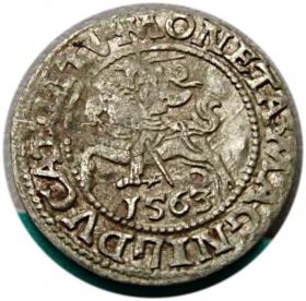 Picture for: Półgrosz 1563 Zygmunt II August Wilno