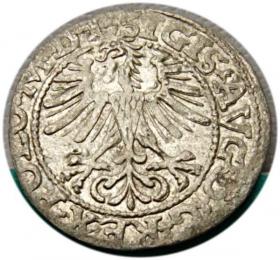 Picture 2 for: Półgrosz 1564 Zygmunt II August Wilno