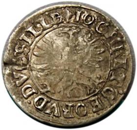 Picture 2 for: 3 kreuzer 1618 John Christian George Rudolf Duchy of Brzeg  Legnica  Wolow Zloty Stok