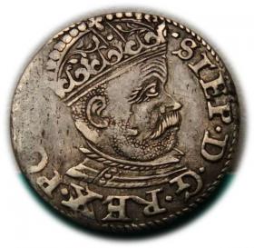 Picture for: Trojak 1585 Stefan Batory Ryga