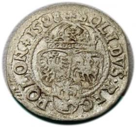 Picture 2 for: Schilling 1588 Sigismund III Vasa Olkusz