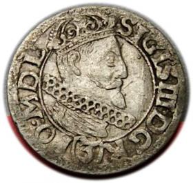 Picture for: 3 kreuzer 1617 Sigismund III Vasa Krakow