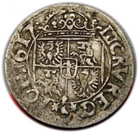 Picture 2 for: 3 kreuzer 1617 Sigismund III Vasa Krakow