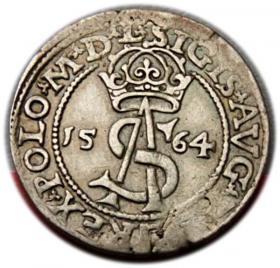 Picture for: Trojak 1564 Zygmunt II August Wilno