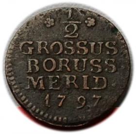 Picture for: Half groschen 1797 Frederick William II South Prussia Wroclaw
