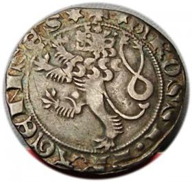 Picture 2 for: Grosz praski Wacław II Czeski Kutna Hora