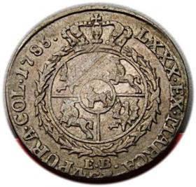 Picture 2 for: Złotówka 1785 Stanisław August Poniatowski Warszawa