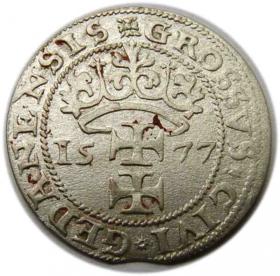 Picture 2 for: Grosz 1577 Oblężenie Gdańska