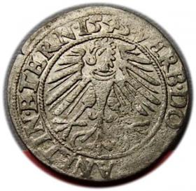 Picture 2 for: Grosz 1545 Fryderyk II Legnicki Księstwo Brzesko  Legnicko  Wołowskie Legnica