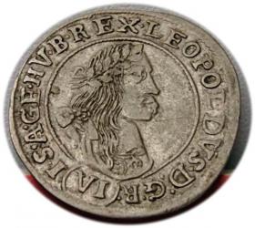 Picture for: 6 kreuzer 1669 Leopold I Hungary Kremnica
