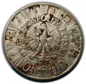 Picture 2 for: 10 złotych 1935 Józef Piłsudski Warszawa
