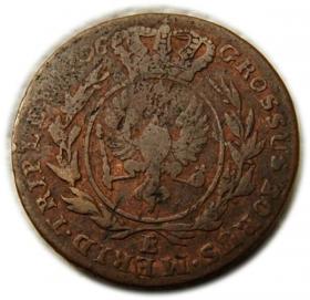 Picture 2 for: Trojak 1796 Fryderyk Wilhelm II Prusy Południowe Wrocław