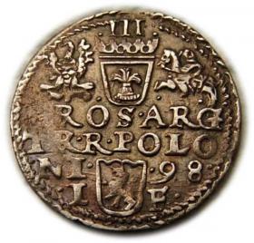 Picture 2 for: Trojak 1598 Zygmunt III Waza Olkusz