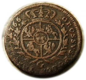 Picture 2 for: Trojak 1766 Stanisław August Poniatowski Warszawa