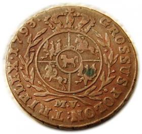 Picture 2 for: Trojak 1793 Stanisław August Poniatowski Warszawa