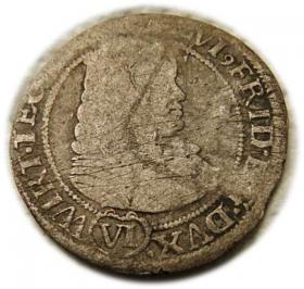 Picture for: 6 krajcarów 1674 Sylwiusz Fryderyk Witemberski Księstwo Oleśnickie Oleśnica