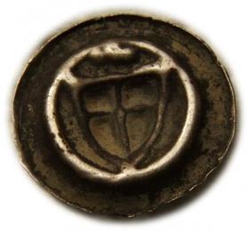 Picture for: Brakteat tarcza z trójlistkiem, Zakon Krzyżacki