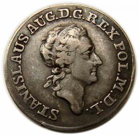 Picture for: 1 zloty 1771 Stanislaw August Poniatowski Warsaw