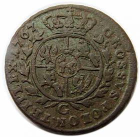 Picture 2 for: 3 groschen 1767 Stanislaw August Poniatowski Warsaw