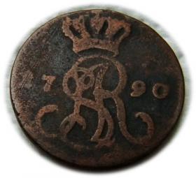 Picture for: Grosz 1790 Stanisław August Poniatowski Warszawa