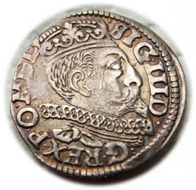 Trojak 1600 Zygmunt III Waza Poznań